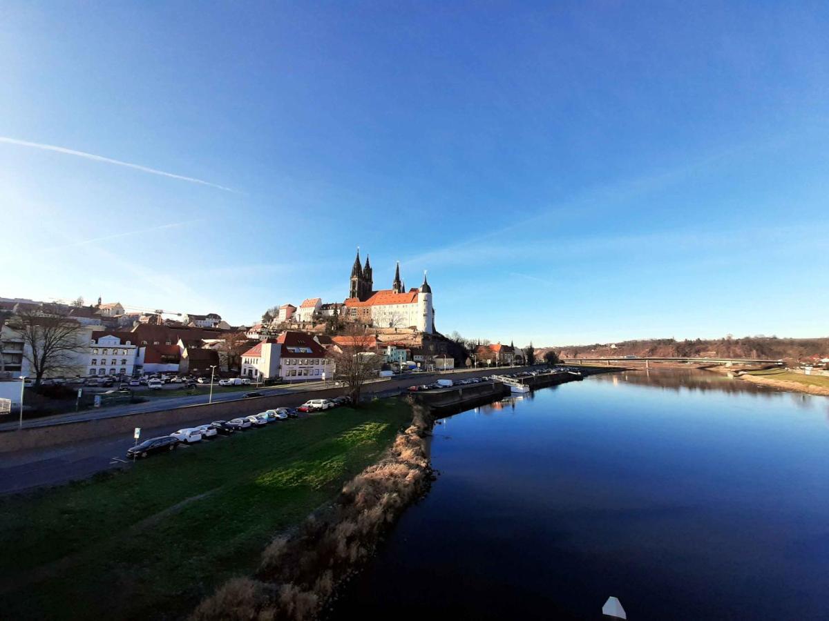 Ferienwohnung Elbsommer Am Weinberg Meissen Bagian luar foto