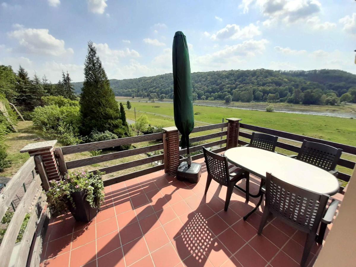 Ferienwohnung Elbsommer Am Weinberg Meissen Bagian luar foto