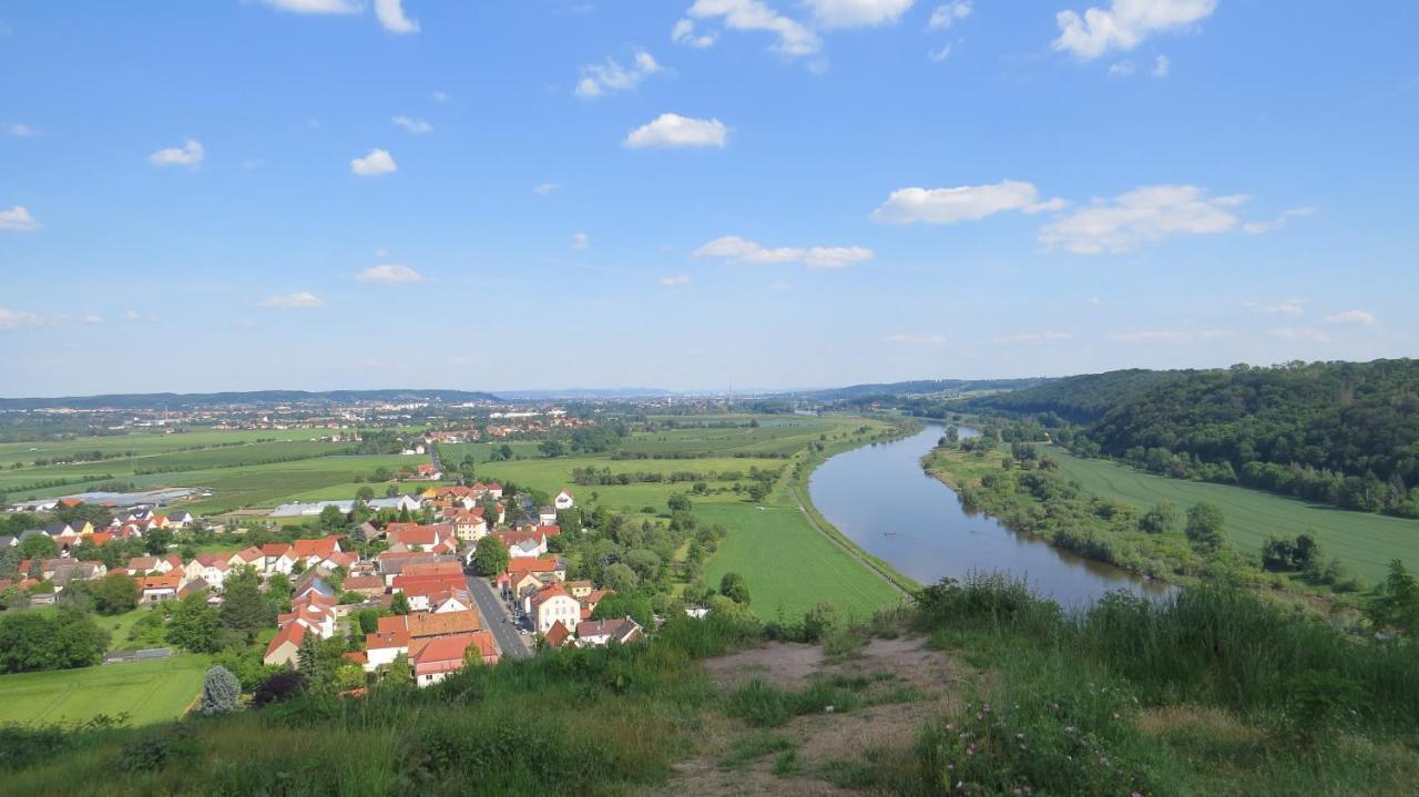Ferienwohnung Elbsommer Am Weinberg Meissen Bagian luar foto